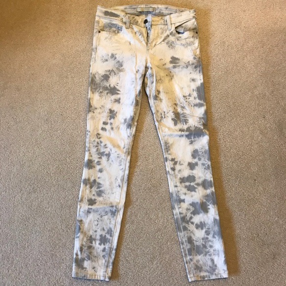 Joe's Jeans Denim - BNWOT Joe’s Jeans Tie-Dye Denim White/Grey